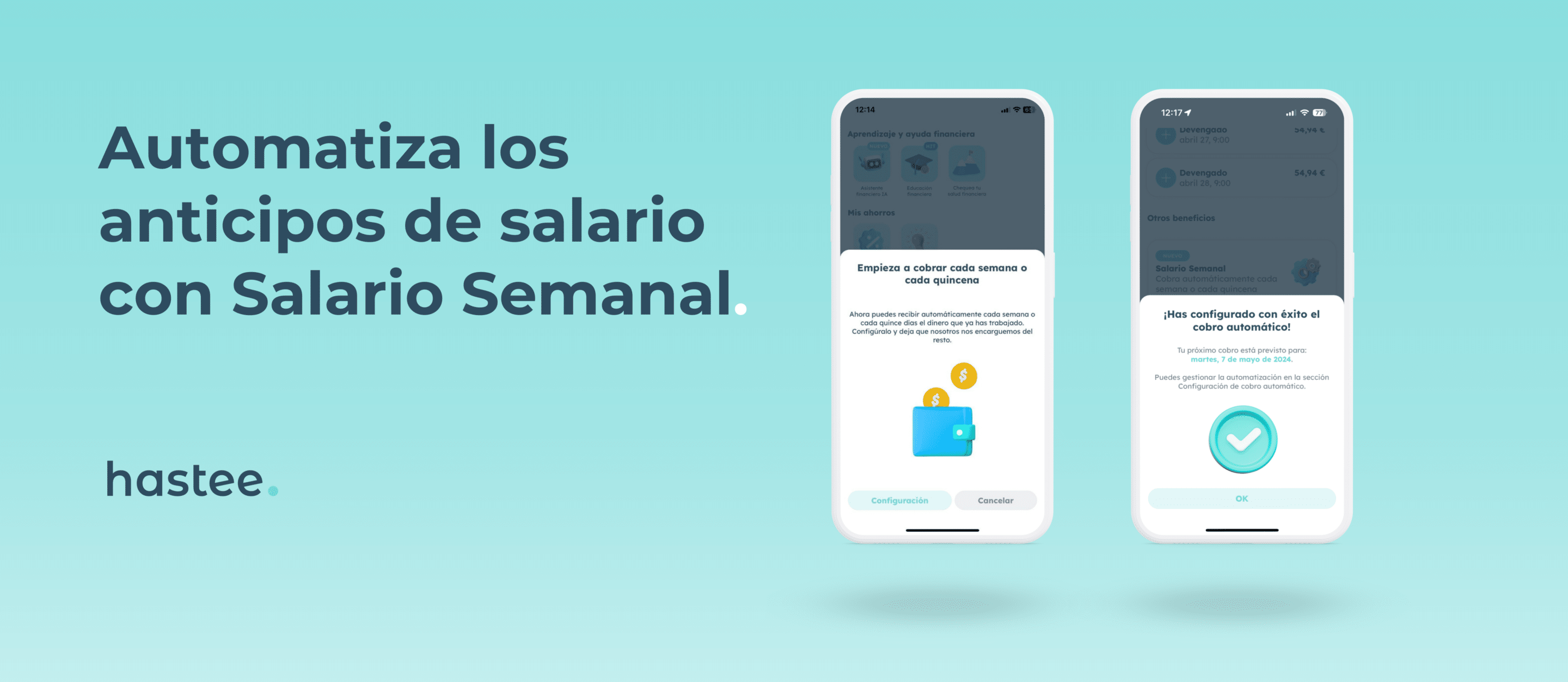 automatiza los anticipos de salario